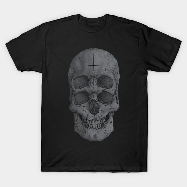 Skull T-Shirt by Deniart